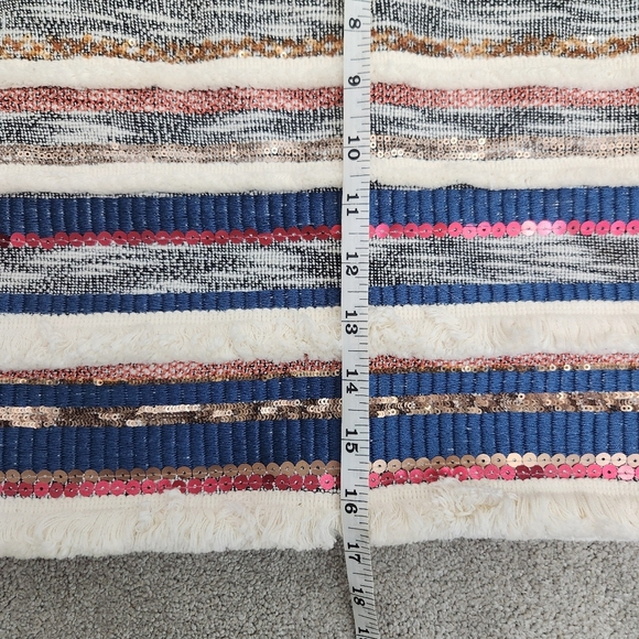 ANTHROPOLOGIE - MOULINETTE SOEURS Erine Beaded Mini Skirt Size 6 Fits Med- Large - Picture 7 of 11